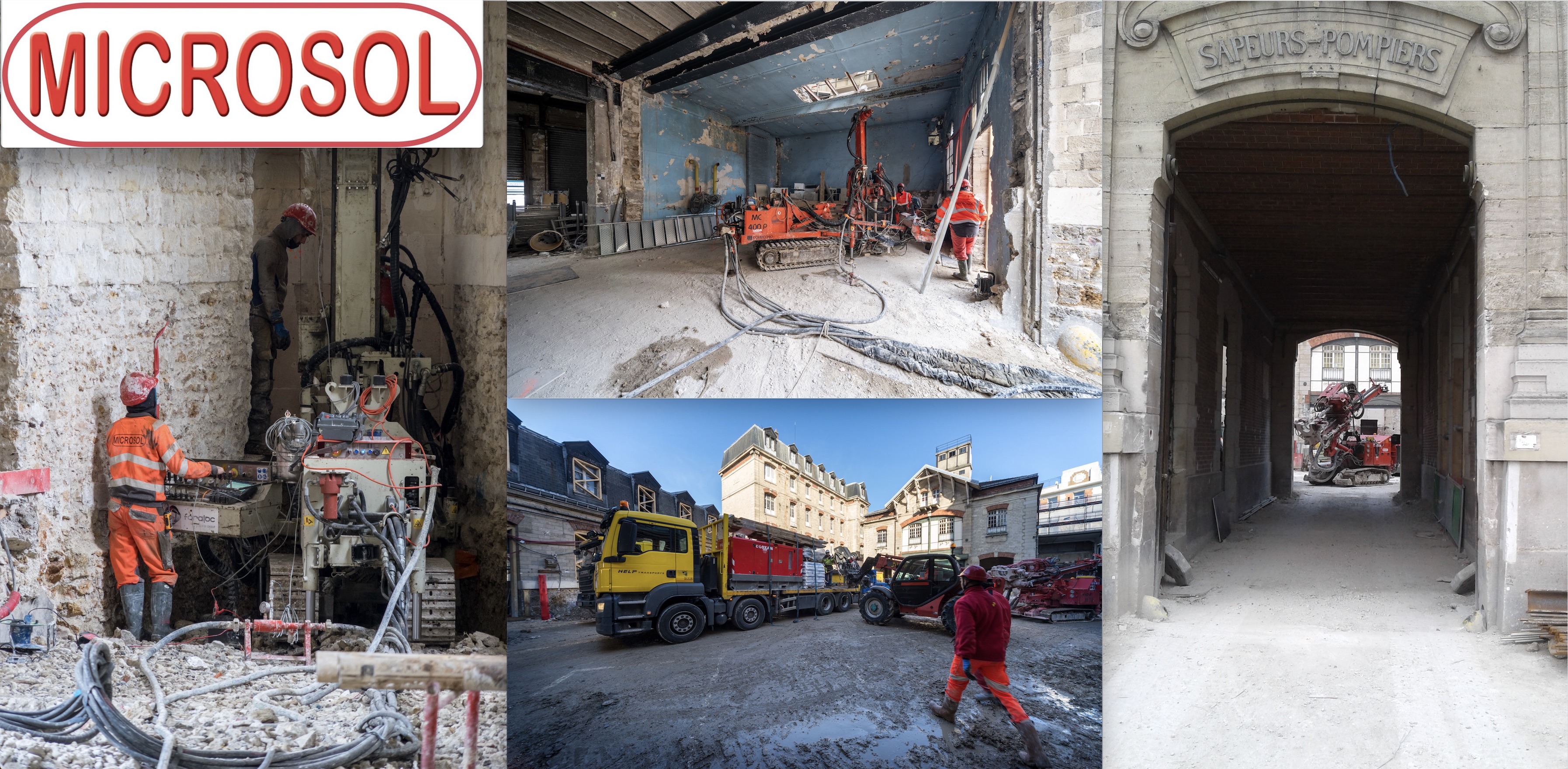 CHANTIER - PARIS 10 - CASERNE CHATEAU LANDON