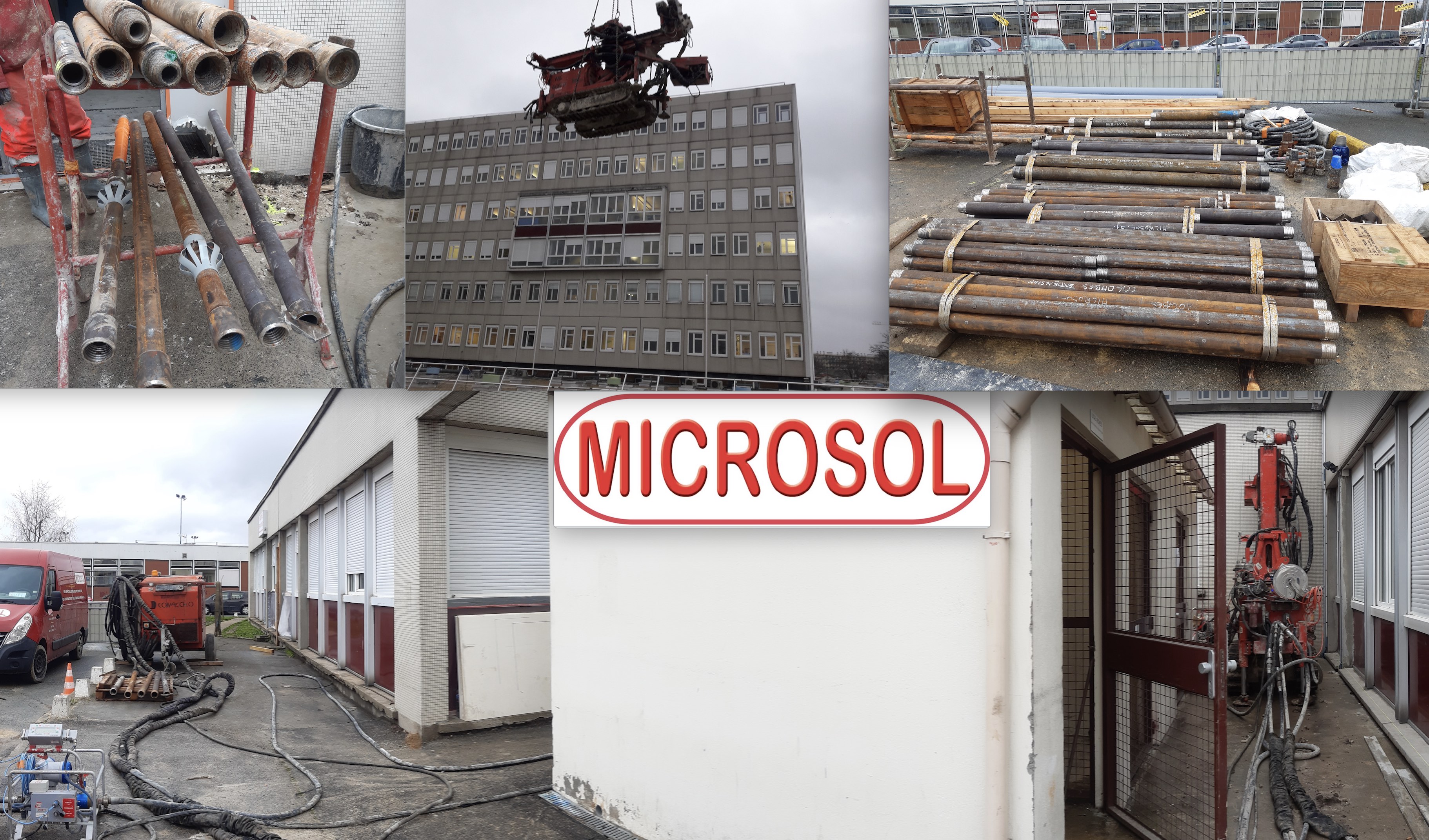 CHANTIER - COLOMBES - HOPITAL LOUIS MOURIER